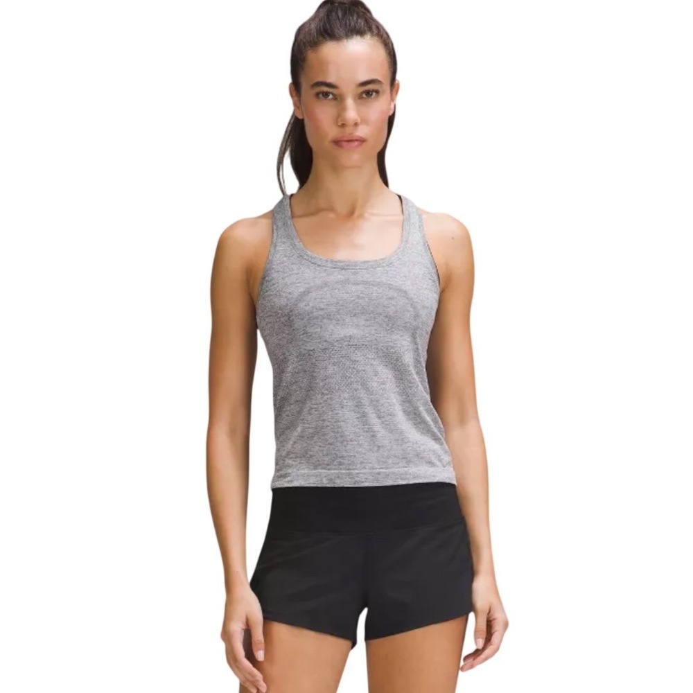 Lululemon Speed Up Low-Rise Lined Short 2.5 Black Running Shorts Size 0